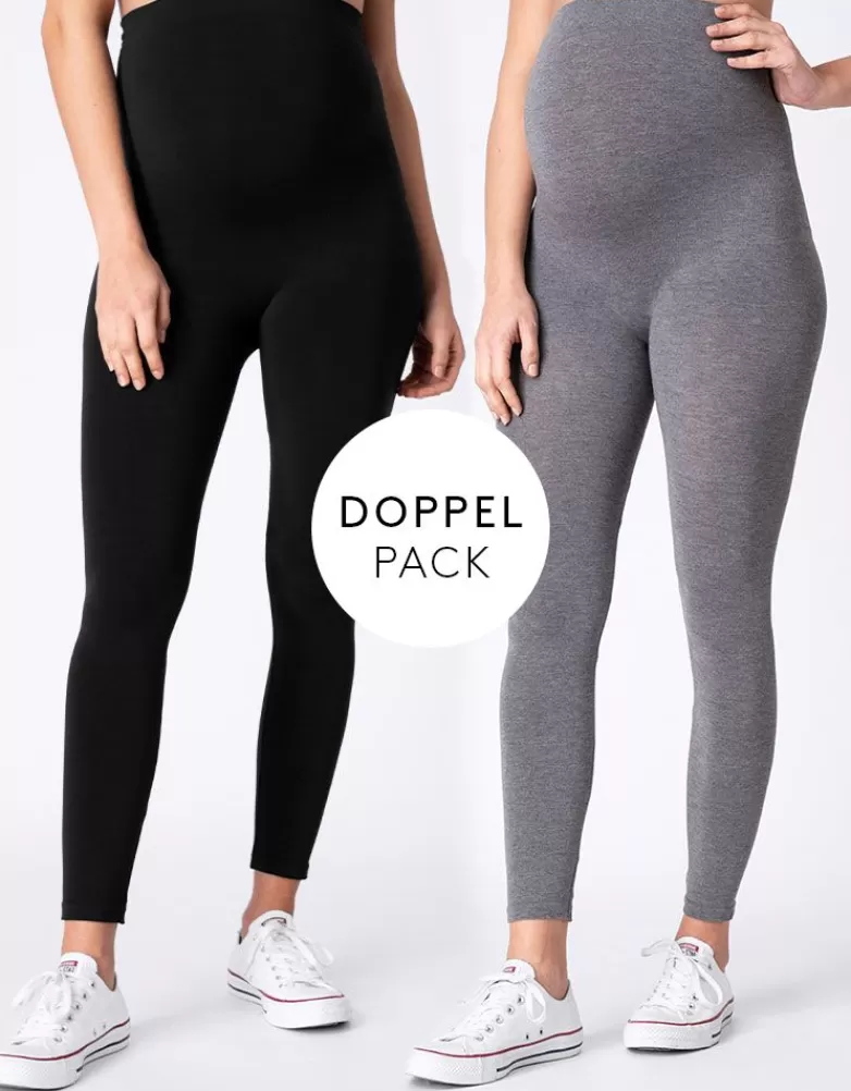 Seraphine Bambus Umstandsleggings - Doppelpack |