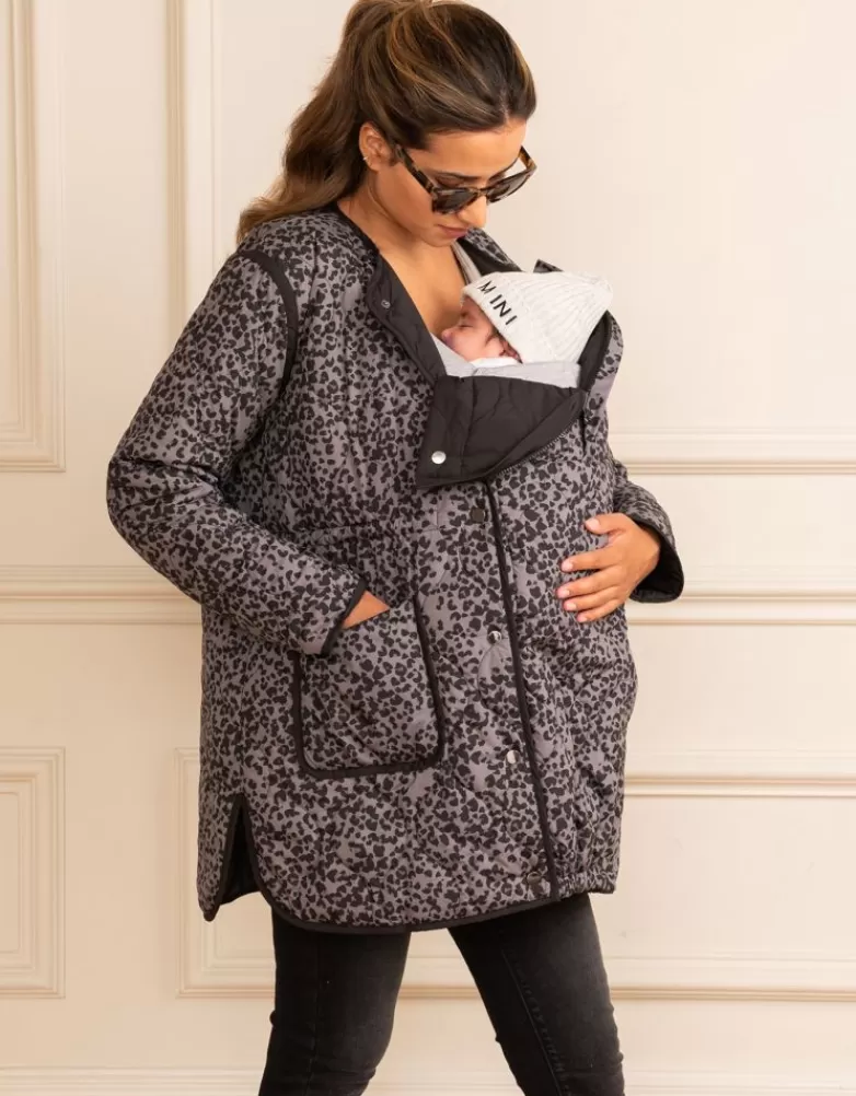 Seraphine Doppelseitige Umstands- und Babytragejacke |