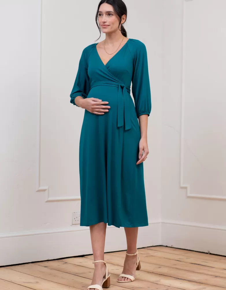 Seraphine Jersey-Wickelkleid