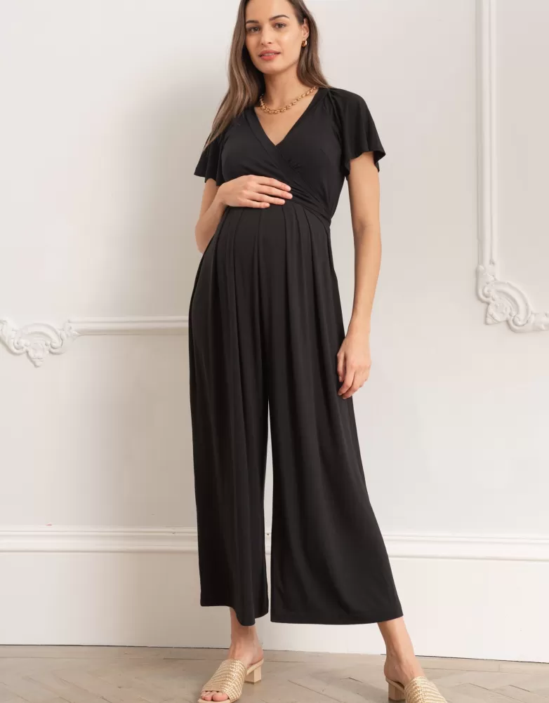 Seraphine Ärmelloser Umstands- und Stilljumpsuit |