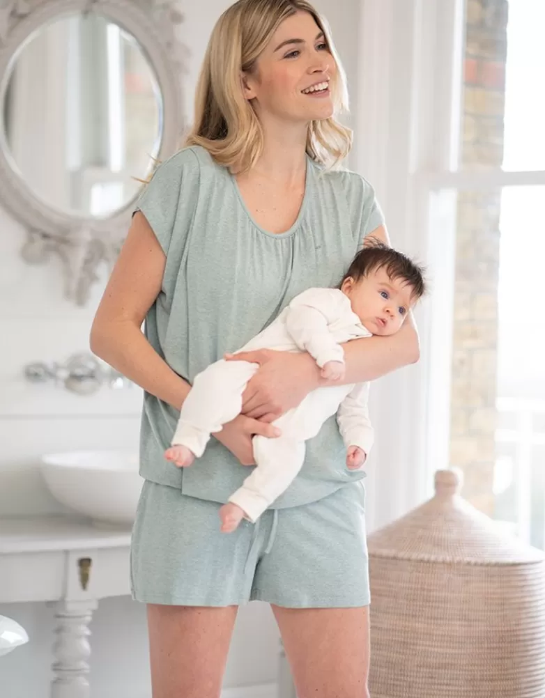 Seraphine Superweicher Still- & Umstandskurzpyjama |