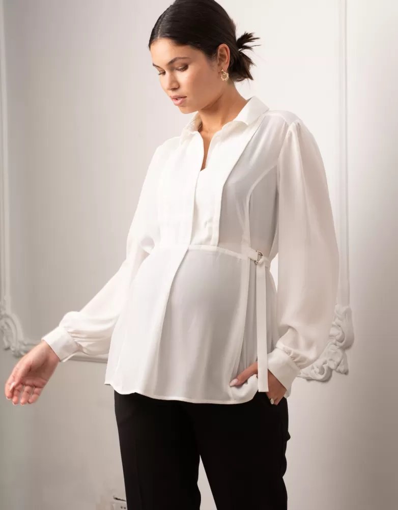 Seraphine Umstands-, Still- und Abpumpbluse |